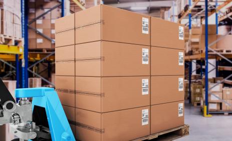 Envío de cajas y palés