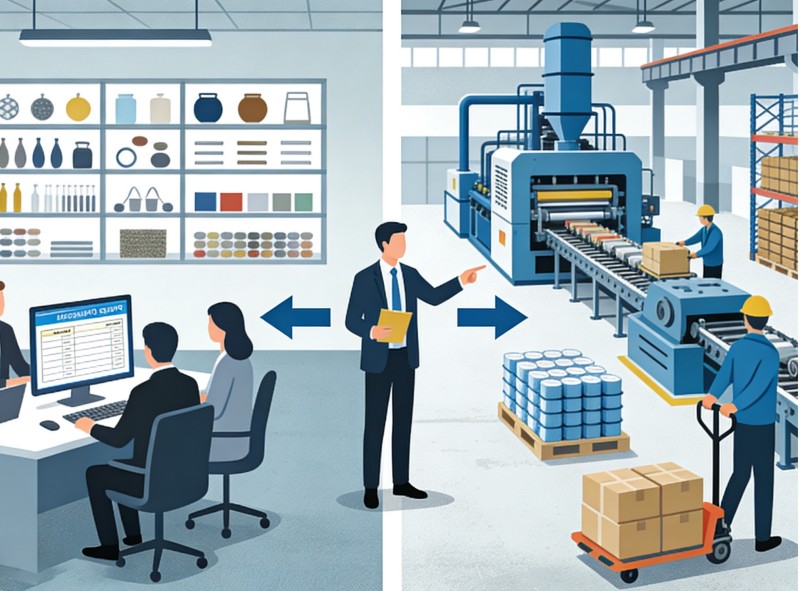 Fábrica China vs Empresa Comercial