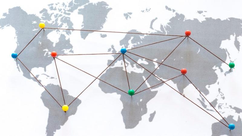 Principales rutas marítimas Asia – Sudamérica